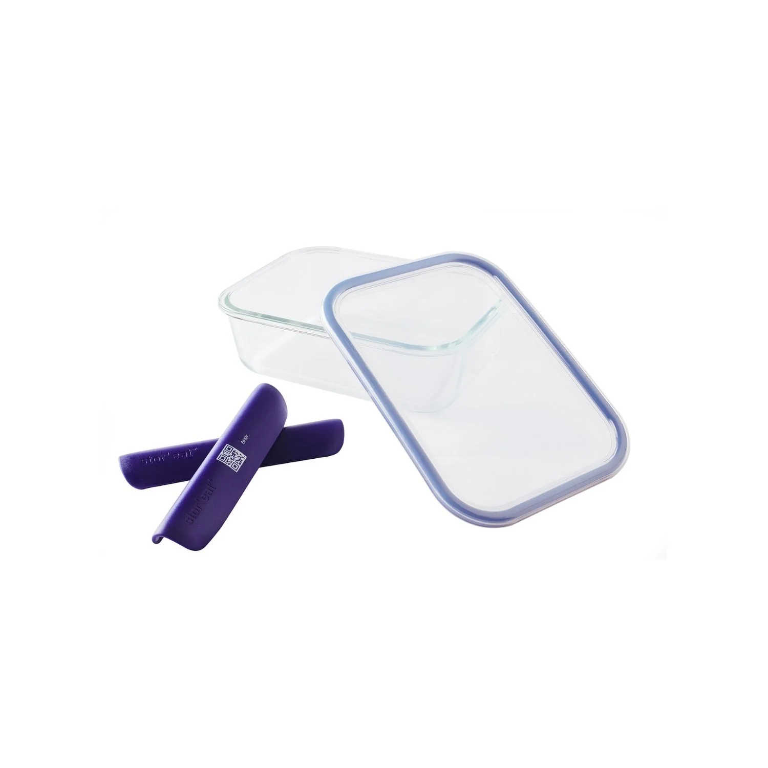 Boîte de conservation rectangulaire en verre - Connectées - Stor'eat - Image 17