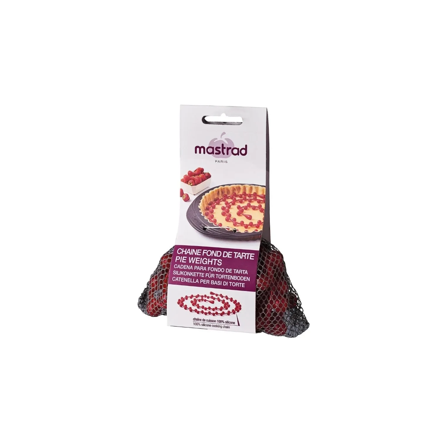 Chaîne de cuisson - Fond de tarte - Silicone - Rouge - Image 7