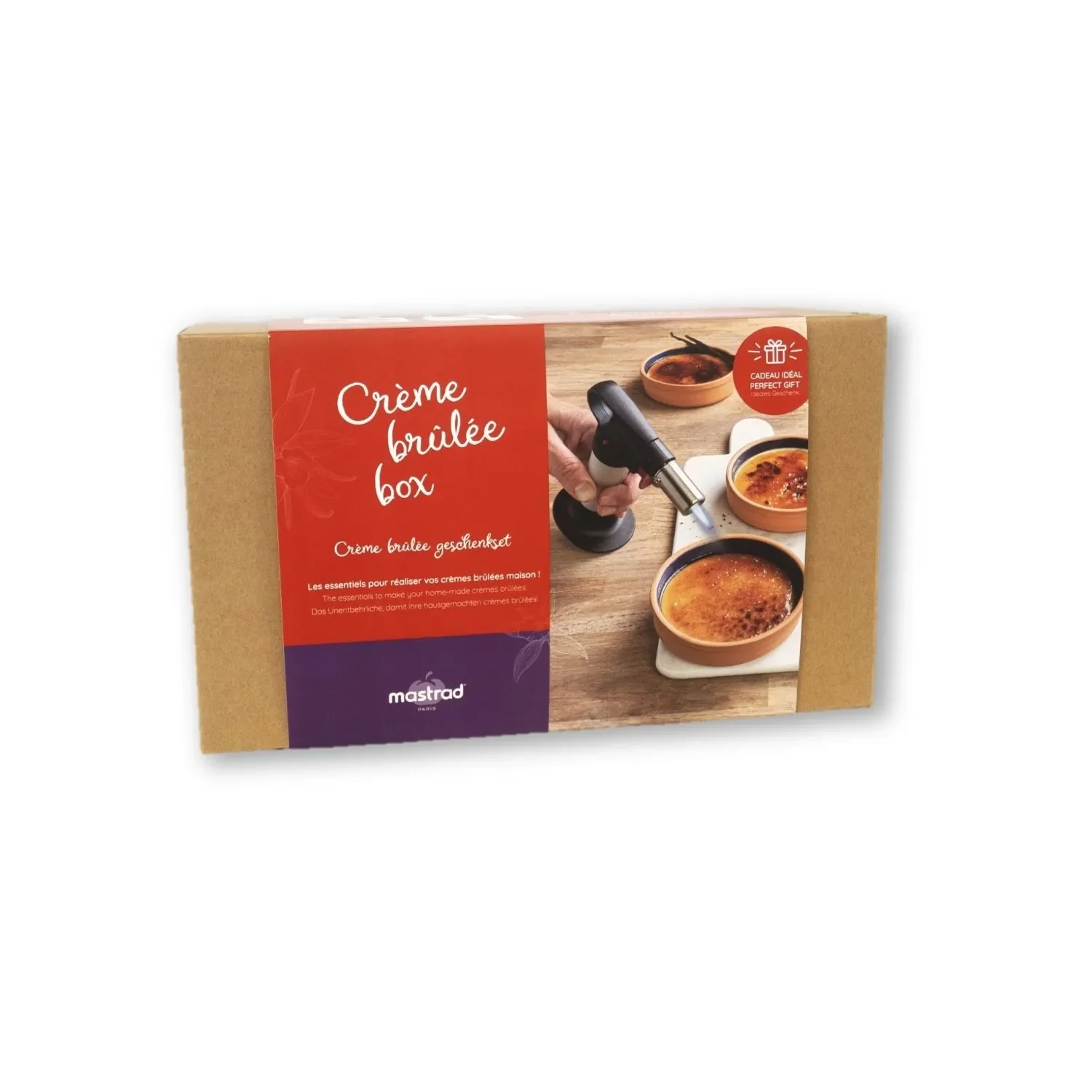 Coffret crèmes brulées - 1 chalumeau et 4 ramequins - Image 6