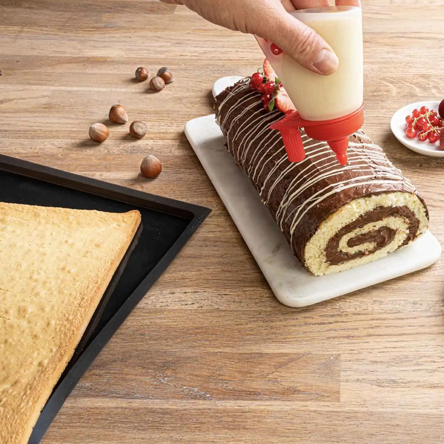 Coffret gâteau roulé et bûche de Noël - Image 9