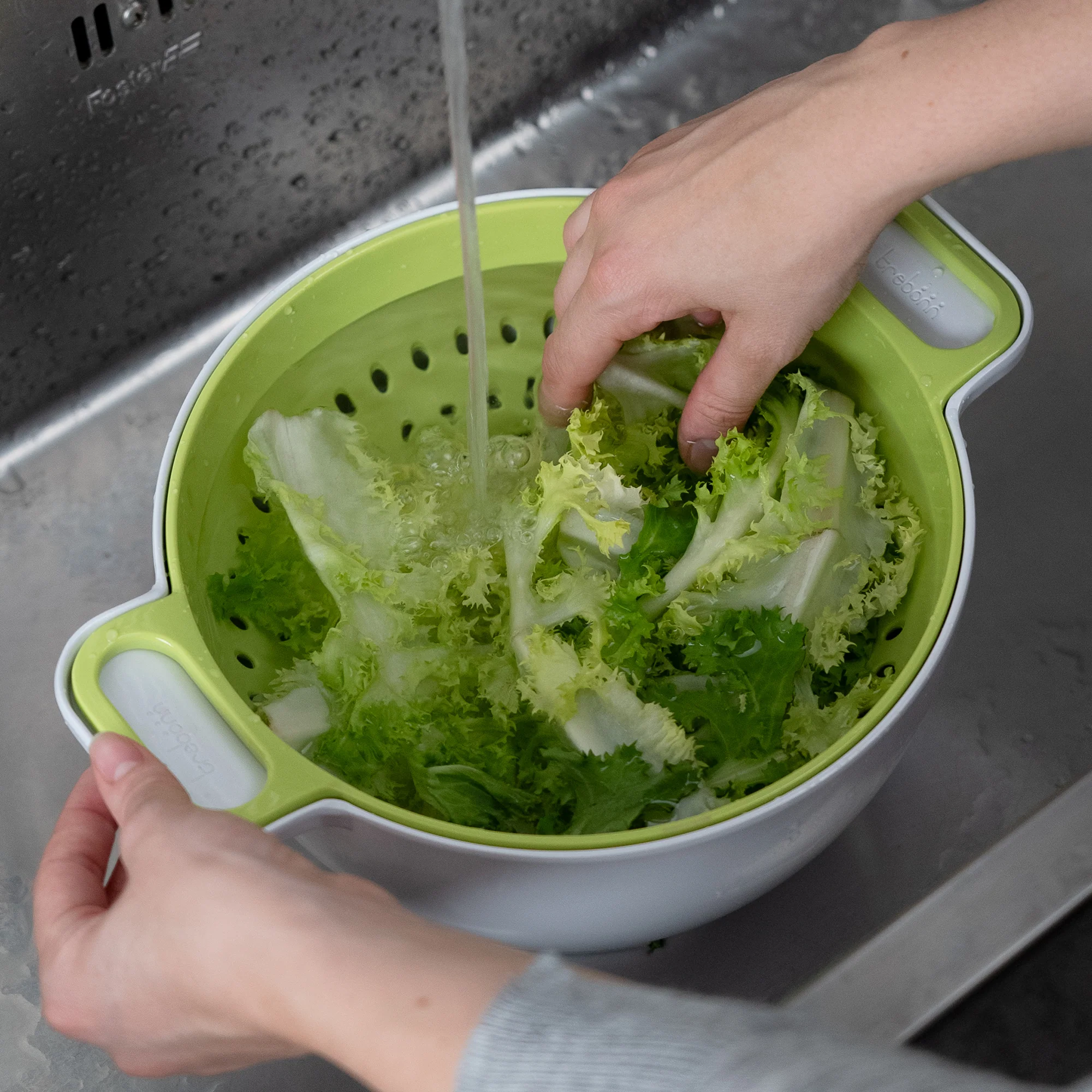 Duo - Passoire et bol - diam 24cm - L - vert - Image 3
