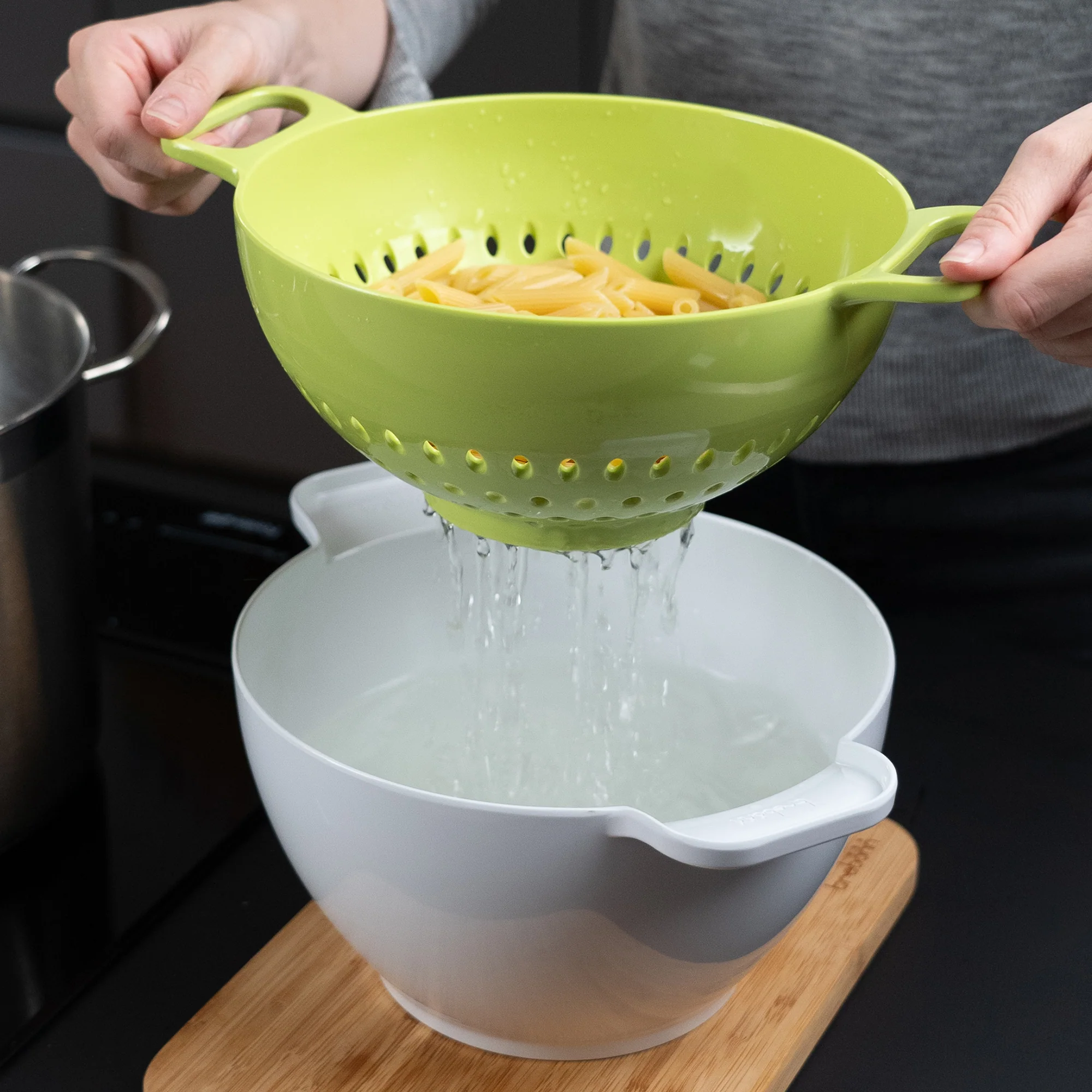 Duo - Passoire et bol - diam 24cm - L - vert - Image 4