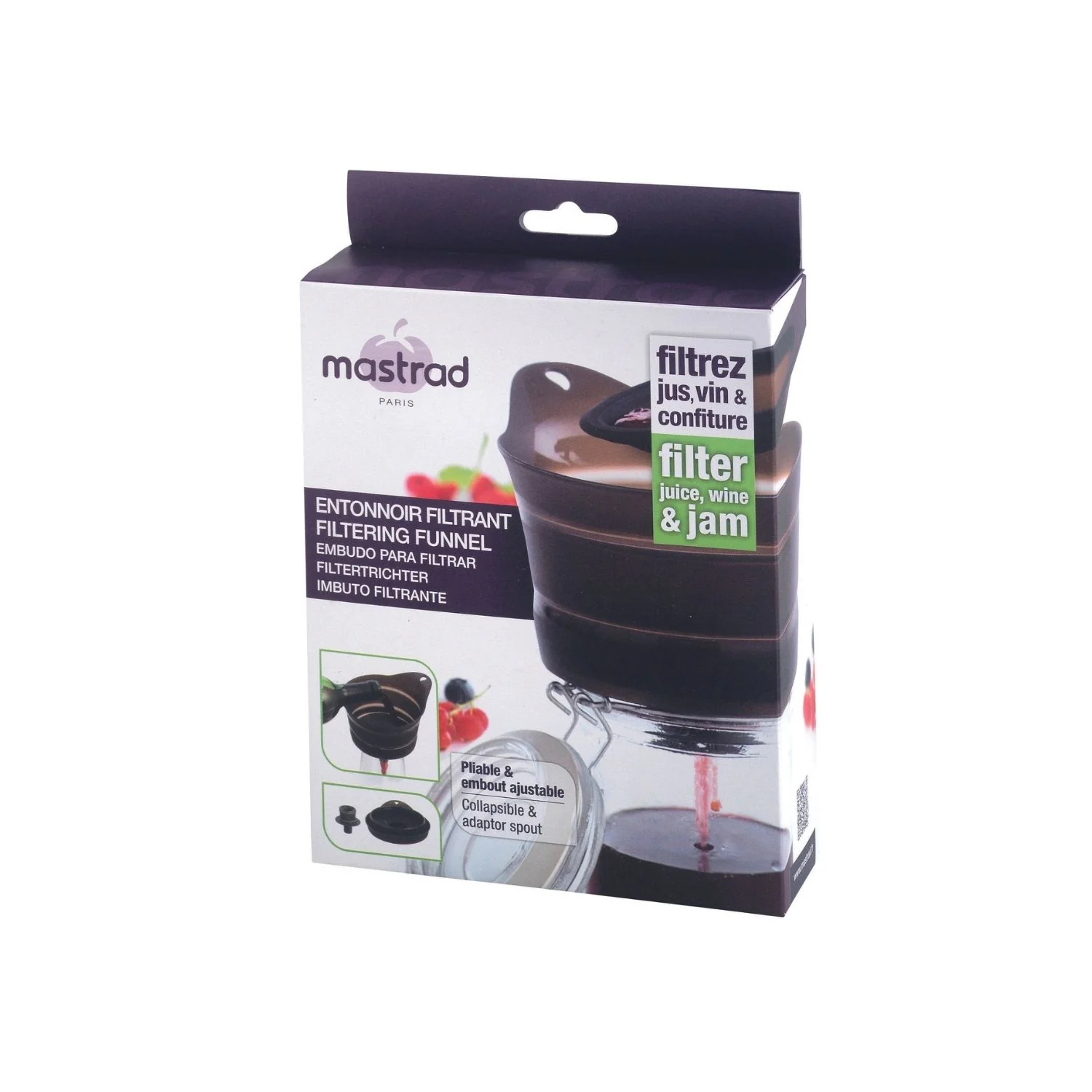 Entonnoir filtrant de cuisine - Pliable - Image 7