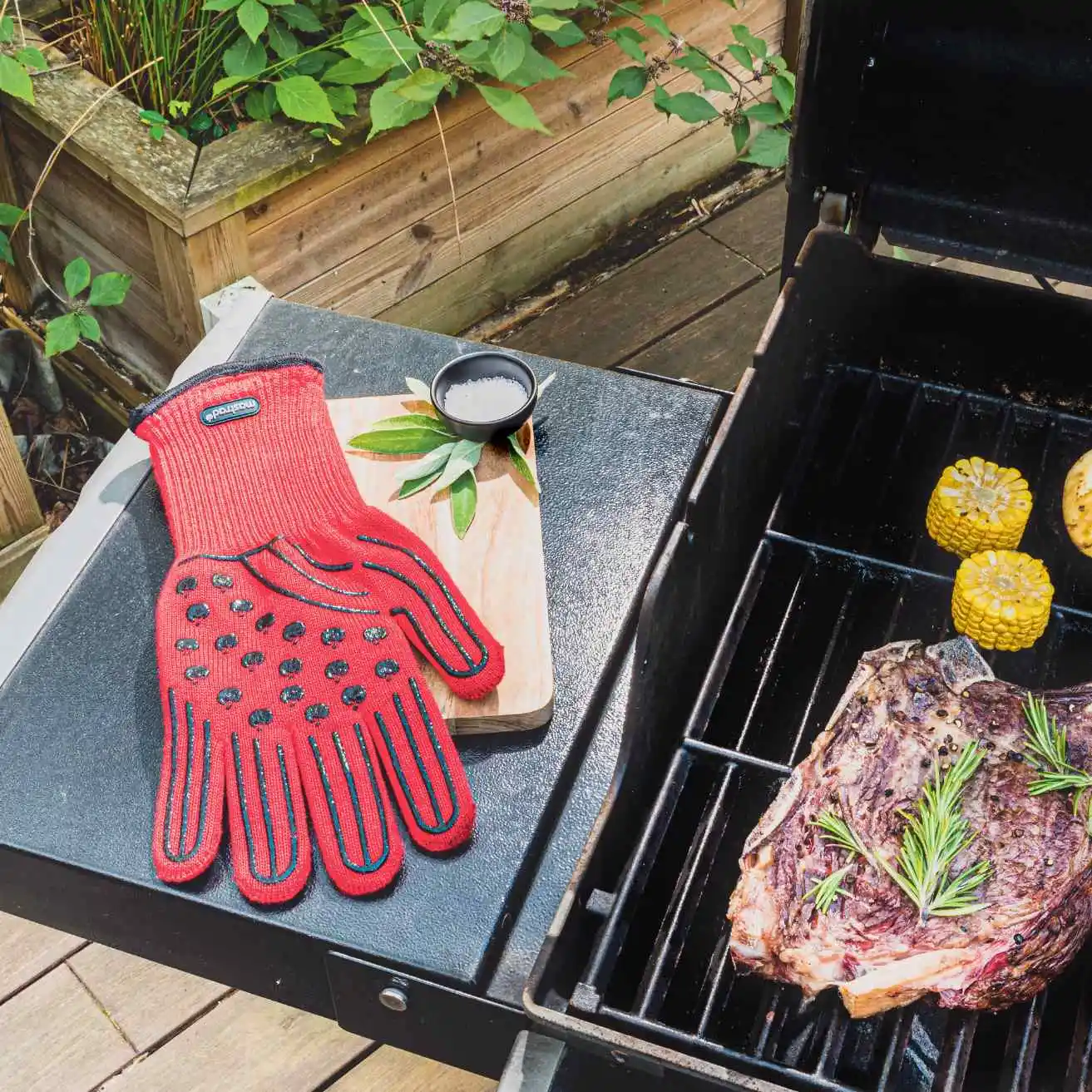 Gant anti-chaleur - Barbecue ou four - Image 4