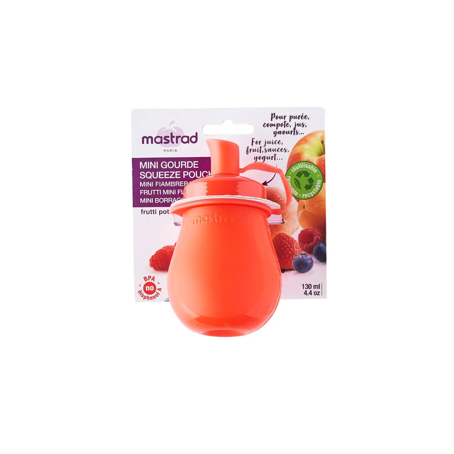 Gourde pour compote - Réutilisable - Frutti Pot - Silicone - Image 8