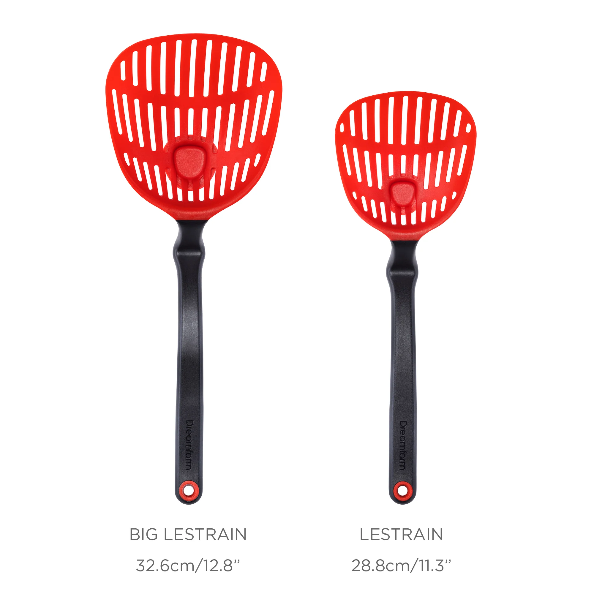 Lestrain - Écumoir passoire - rouge - Image 6