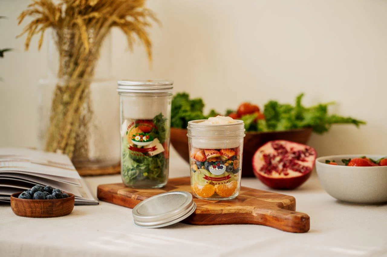 Lunch box en verre avec réservoir étanche - Image 7
