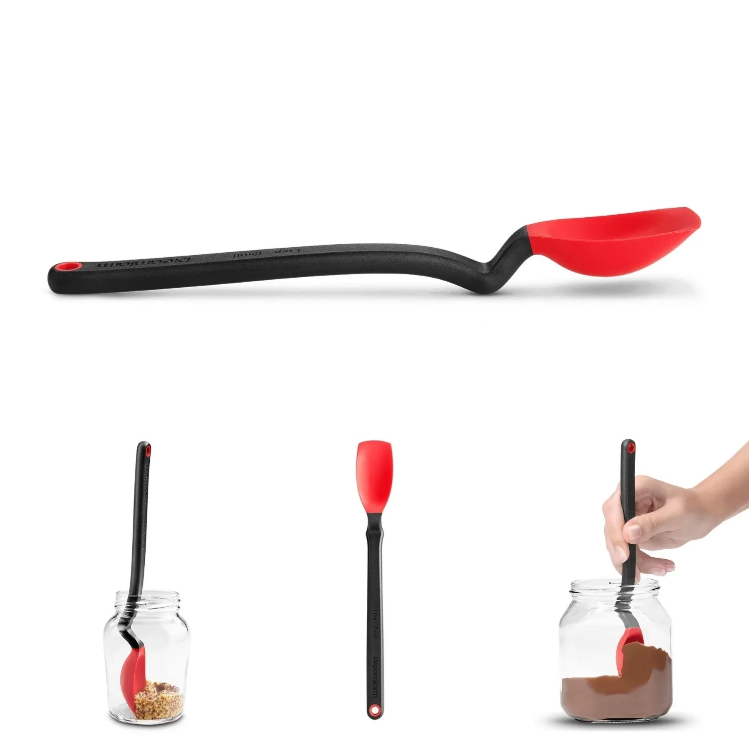 Mini spatules cuillère en silicone - Image 7