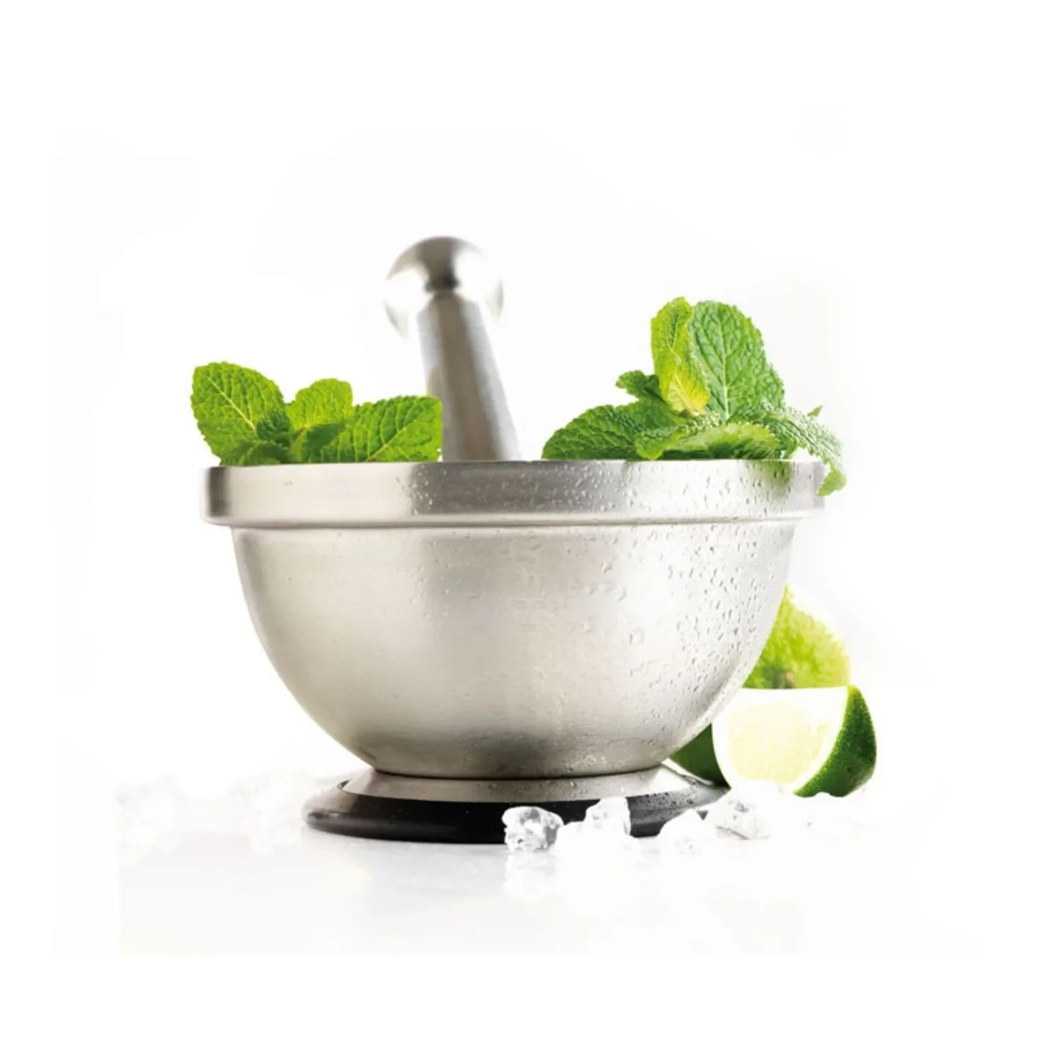 Mortier et pilon en inox - Image 3