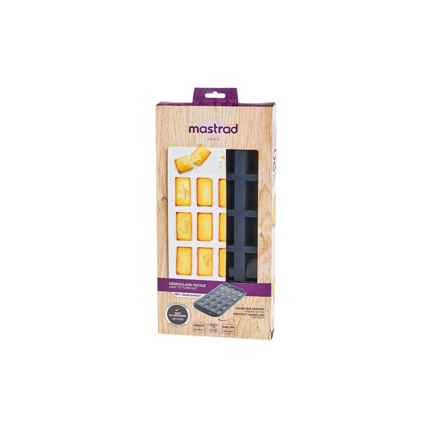 Moule à Mini-Financiers - 20 empreintes - Silicone - Image 4
