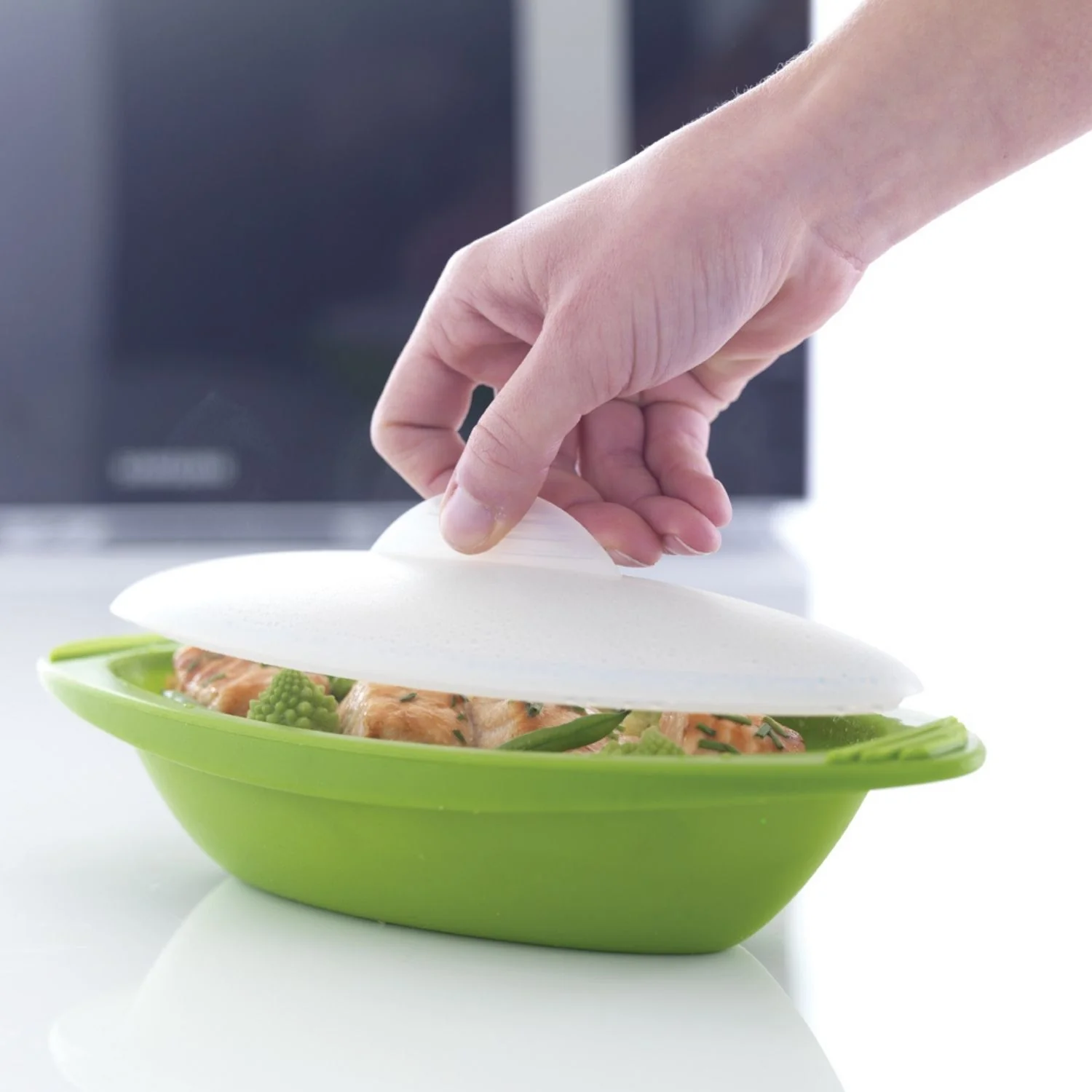 Papillote minute - Moyenne 600 ml - Cuisson saine - Silicone - Image 3