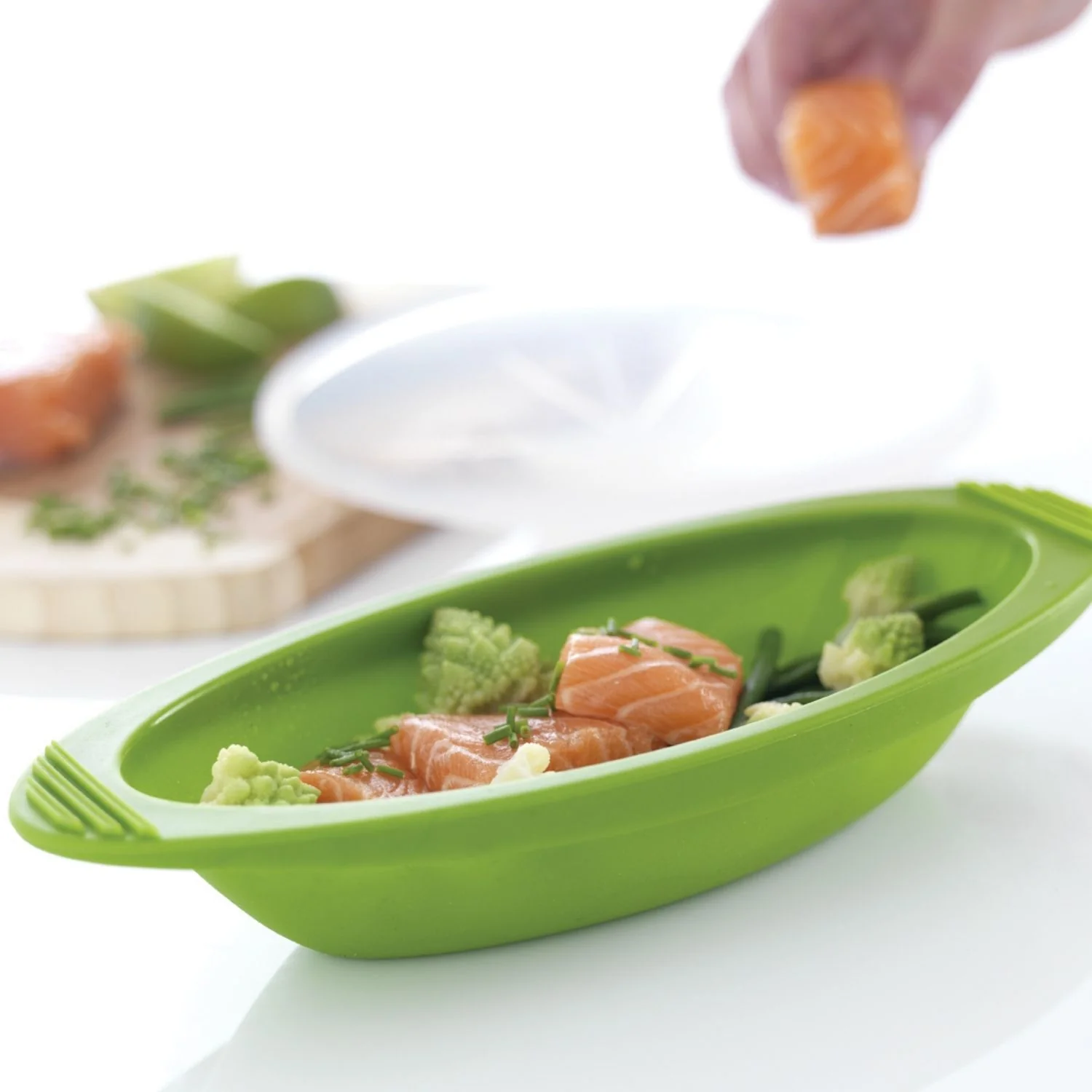 Papillote minute - Moyenne 600 ml - Cuisson saine - Silicone - Image 4