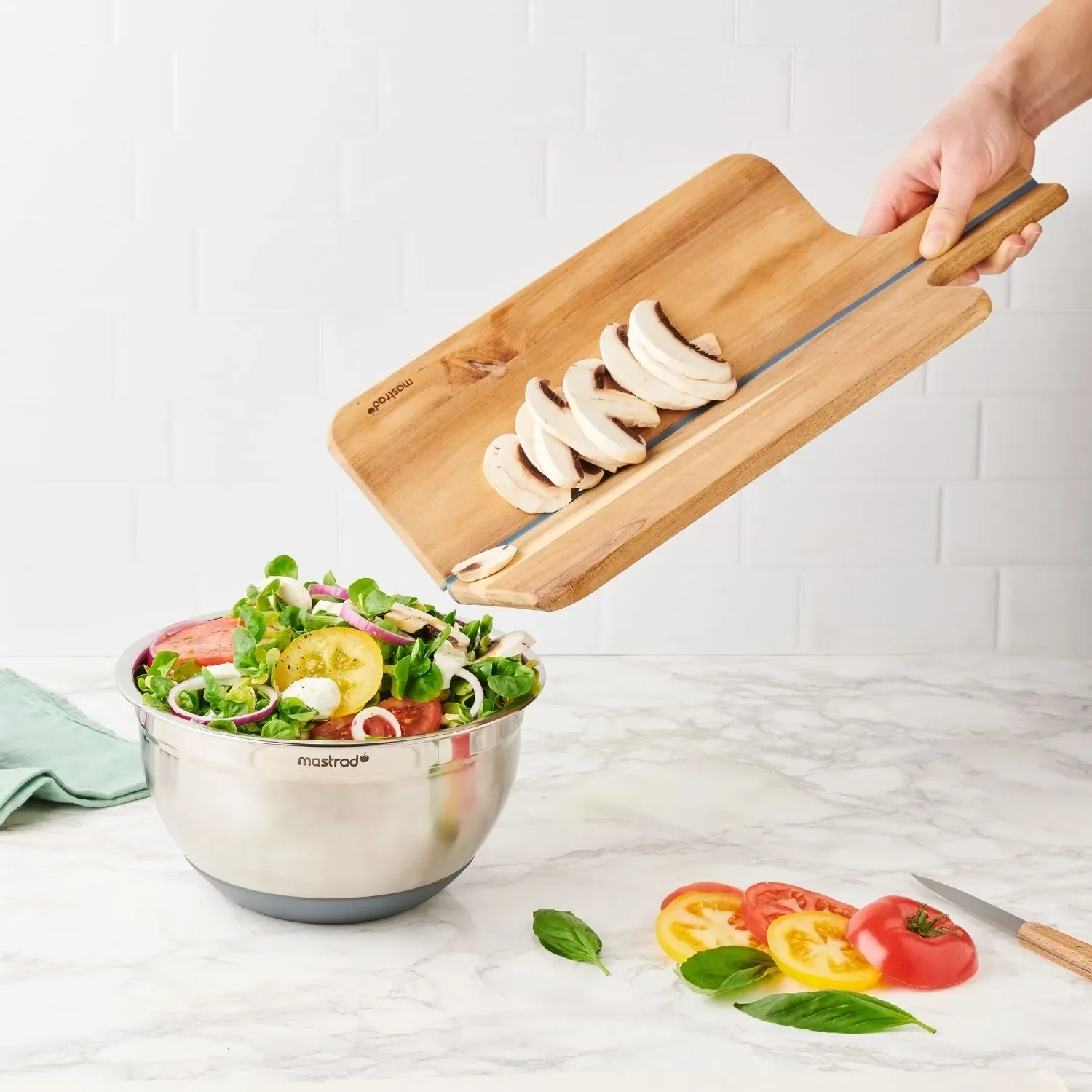 Planche à découper en bois pliable - Image 5