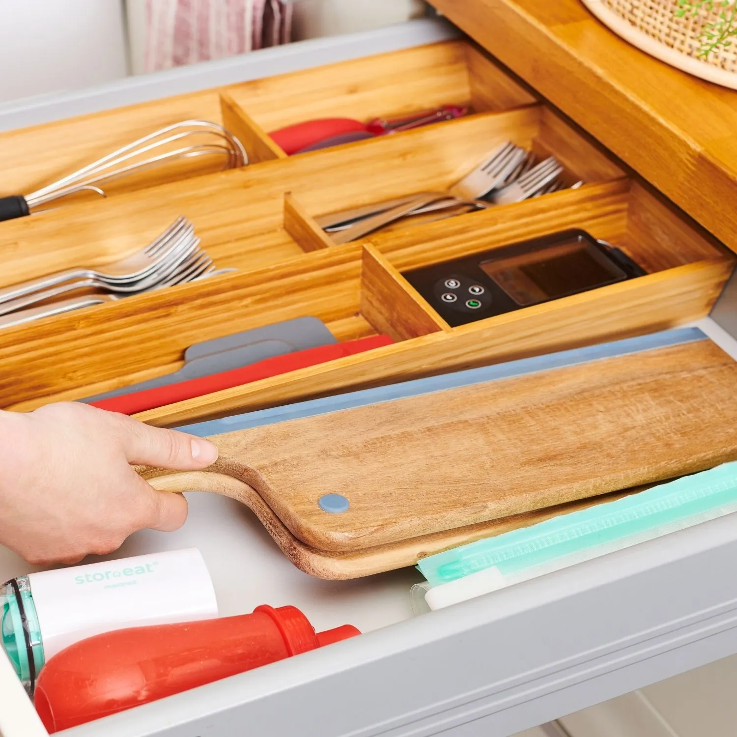 Planche à découper en bois pliable - Image 8