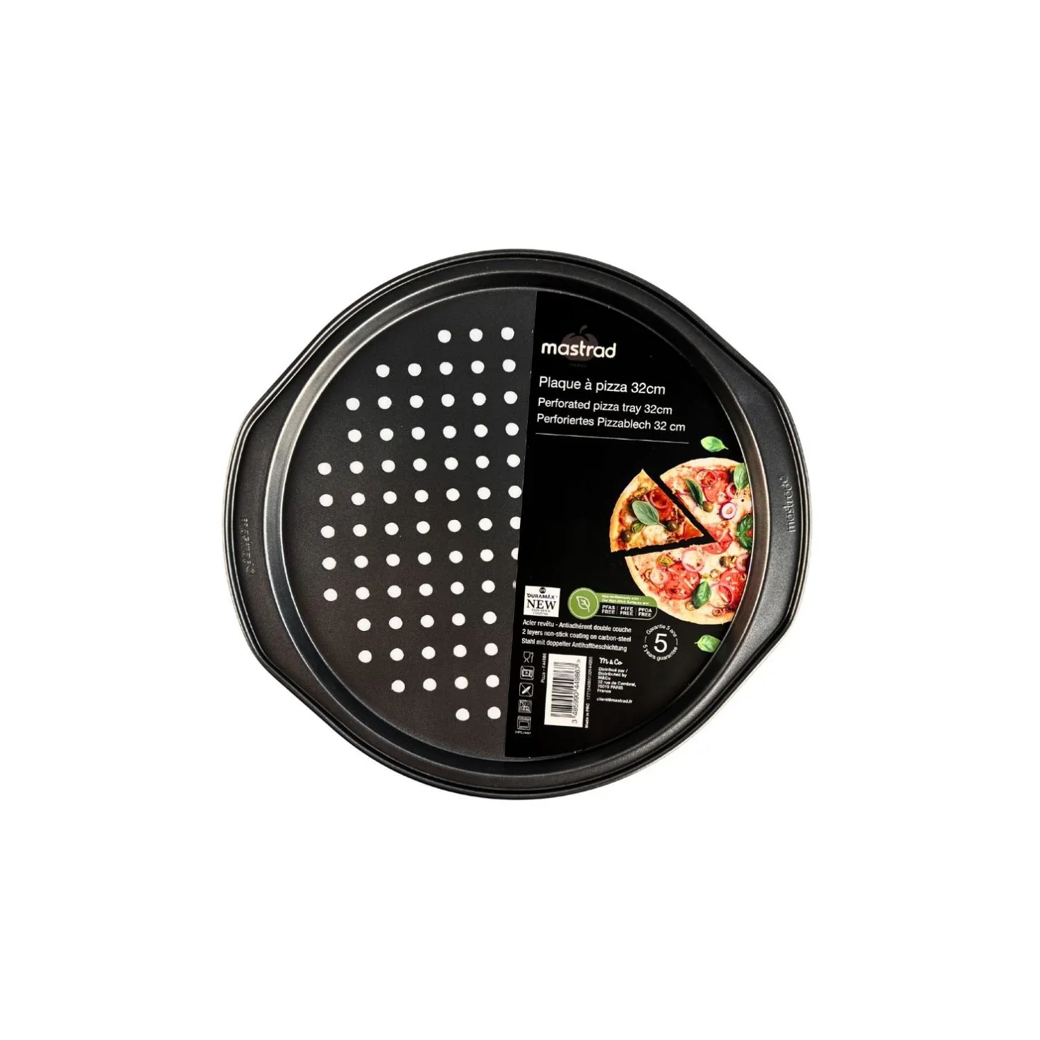 Plaque à pizza perforée 32 cm - Image 3