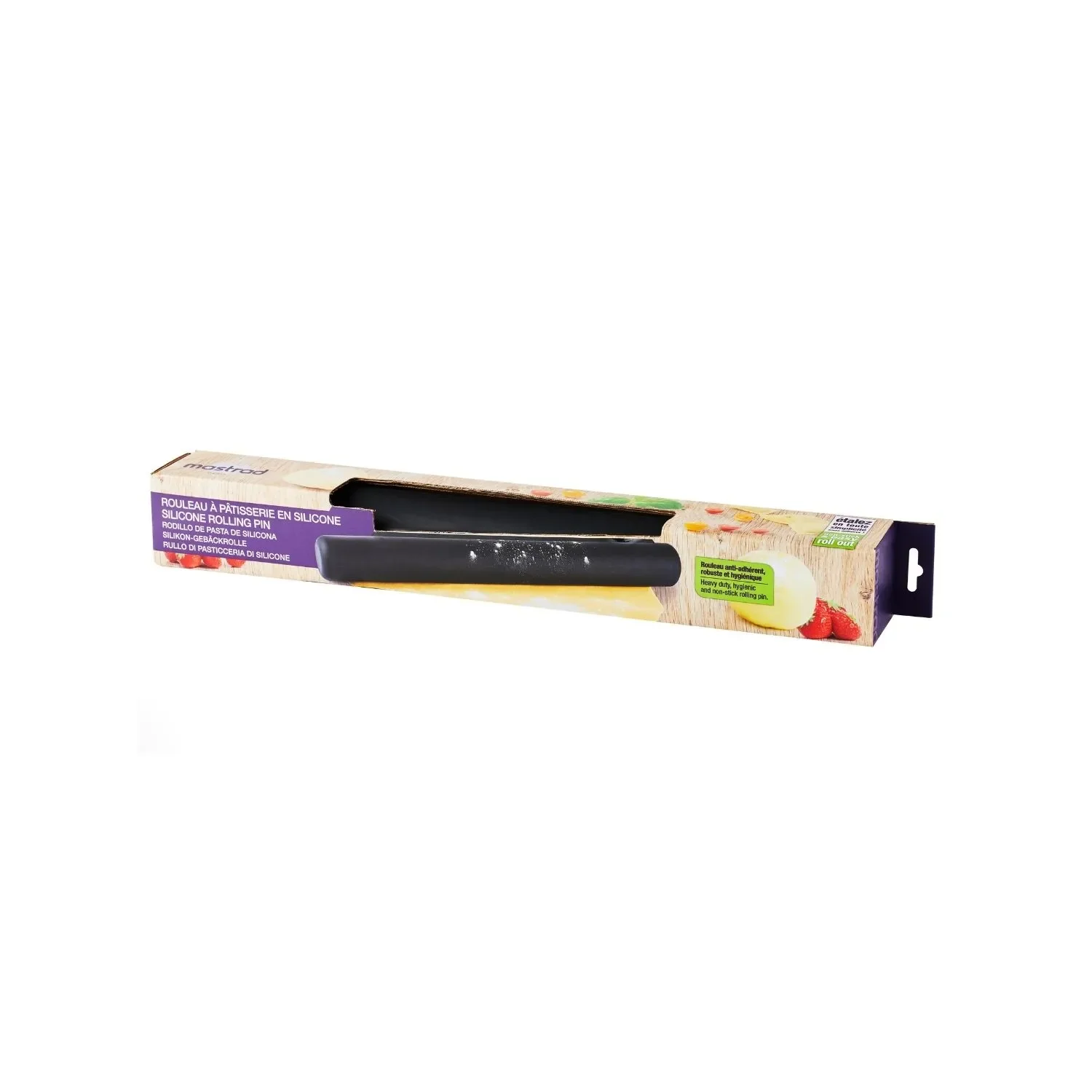 Rouleau à pâtisserie - Noir - 41 cm - Image 3