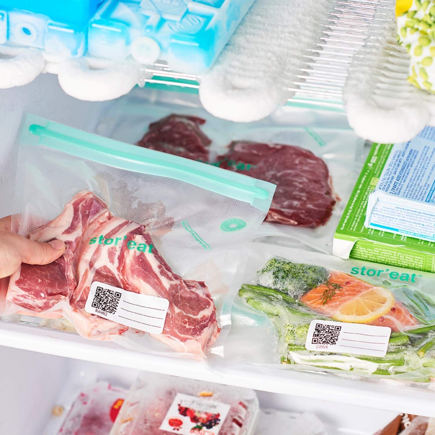 Sacs de conservation sous-vide - Lot de 10 - Connectés - Stor-eat - Image 5