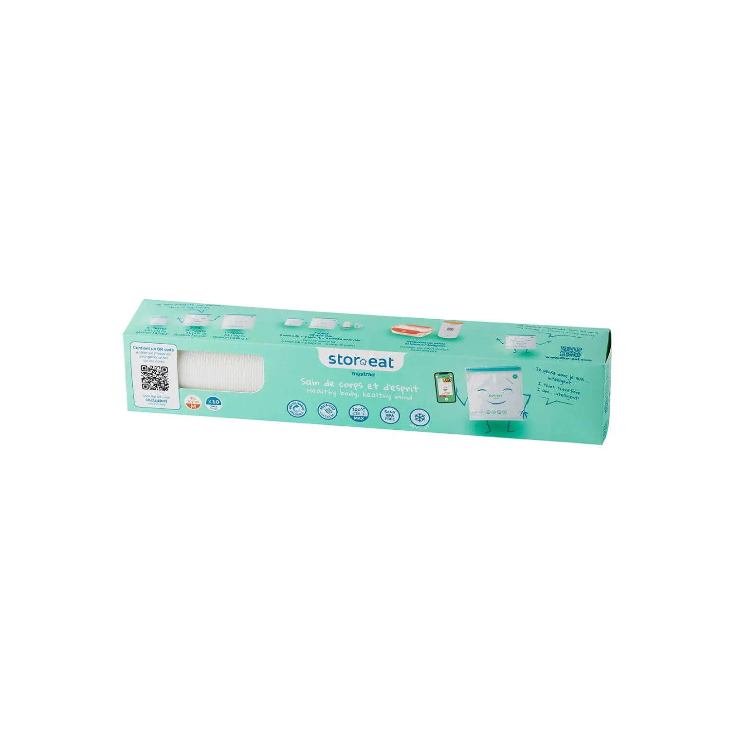 Sacs de conservation sous-vide - Lot de 10 - Connectés - Stor-eat - Image 7