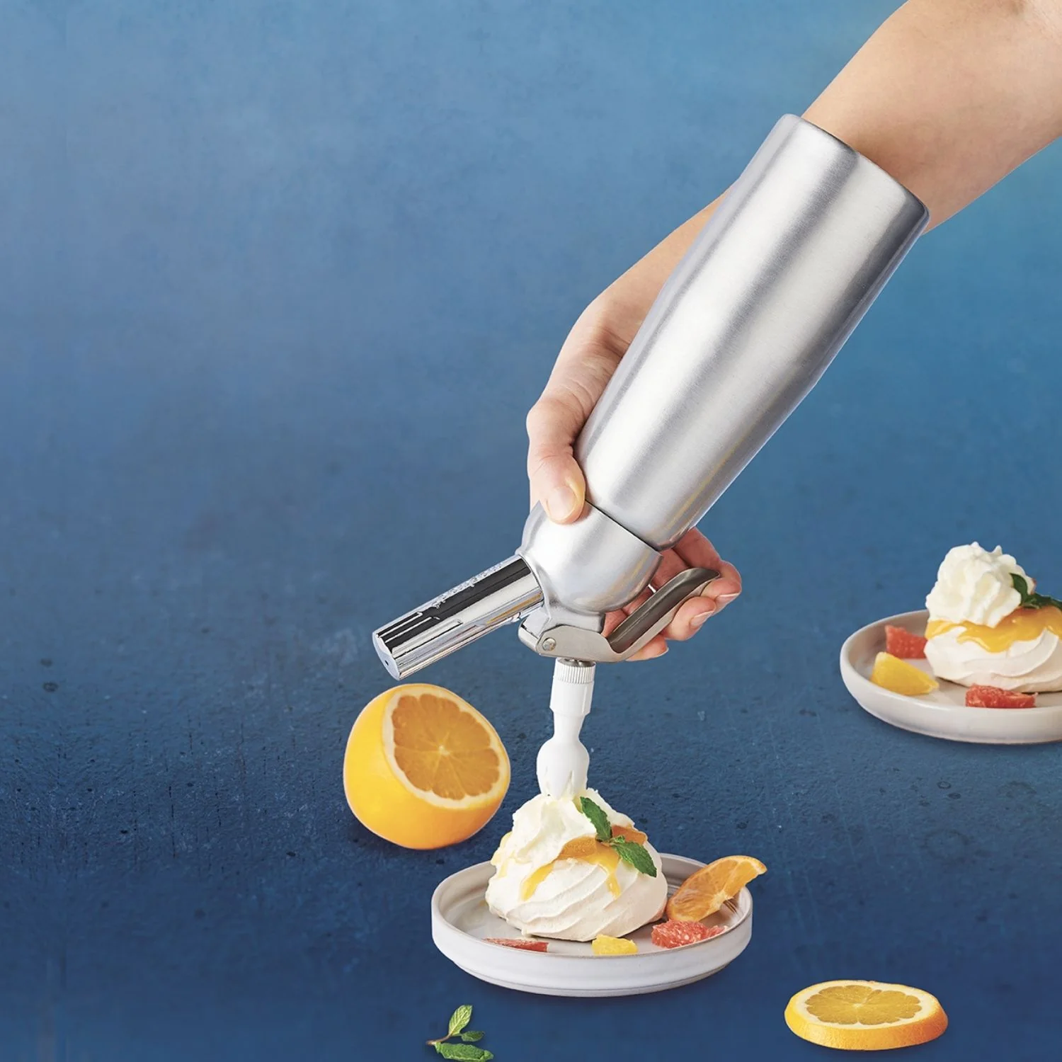 Siphon de cuisine à mousses chaudes et froides - 0.5L - Image 3