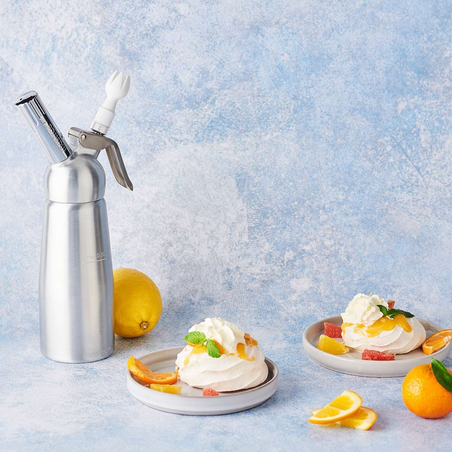 Siphon de cuisine à mousses chaudes et froides - 0.5L - Image 4