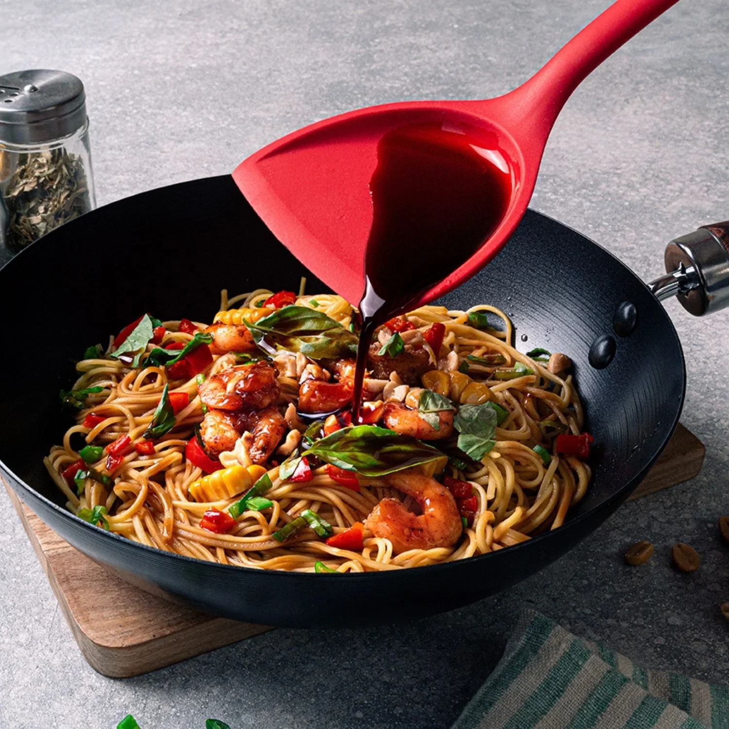 Spatule Wok en Silicone - Image 3