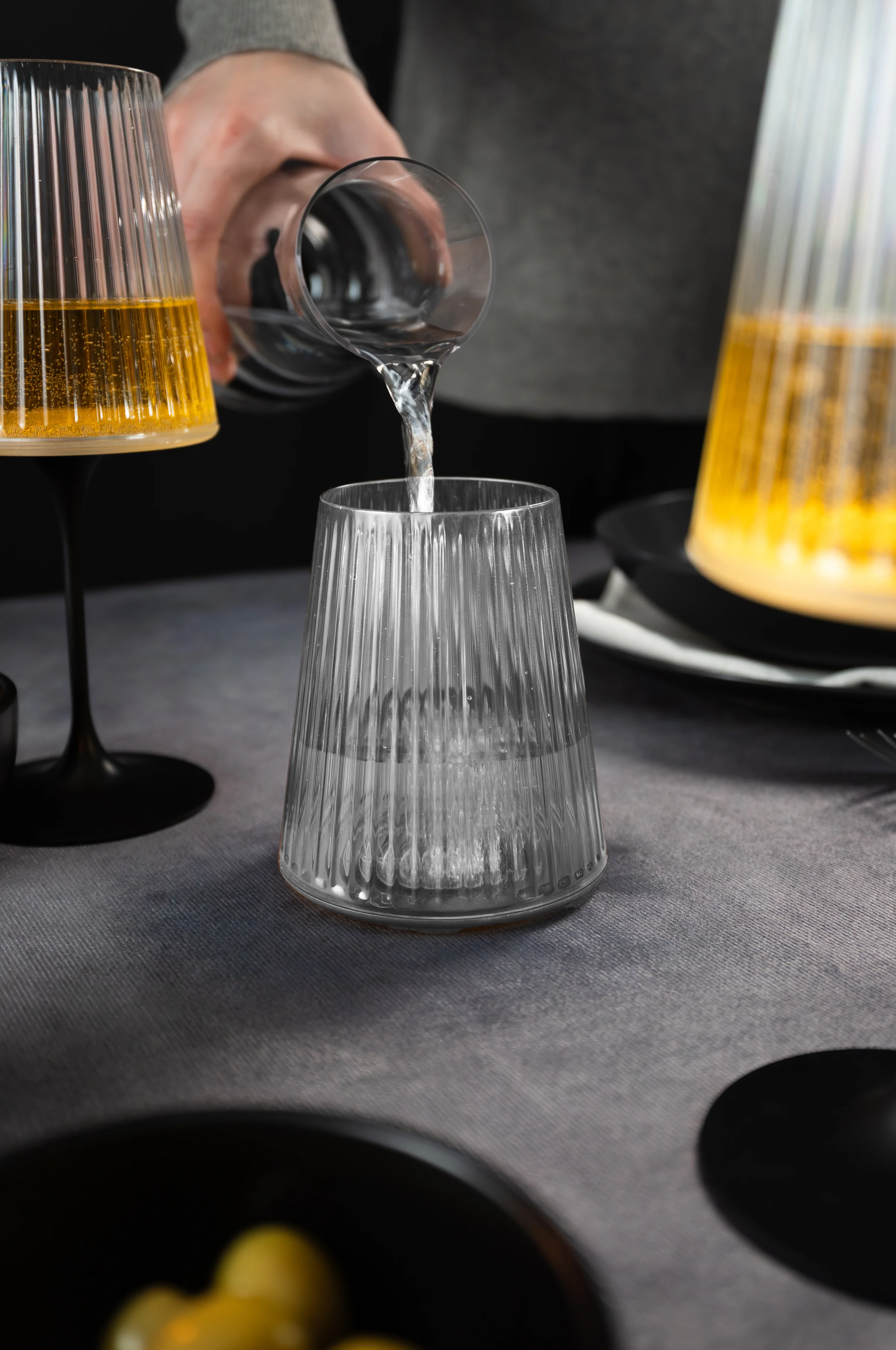 Splitglass Easy - Set 4 verres + 4 pieds - transparent - Image 3