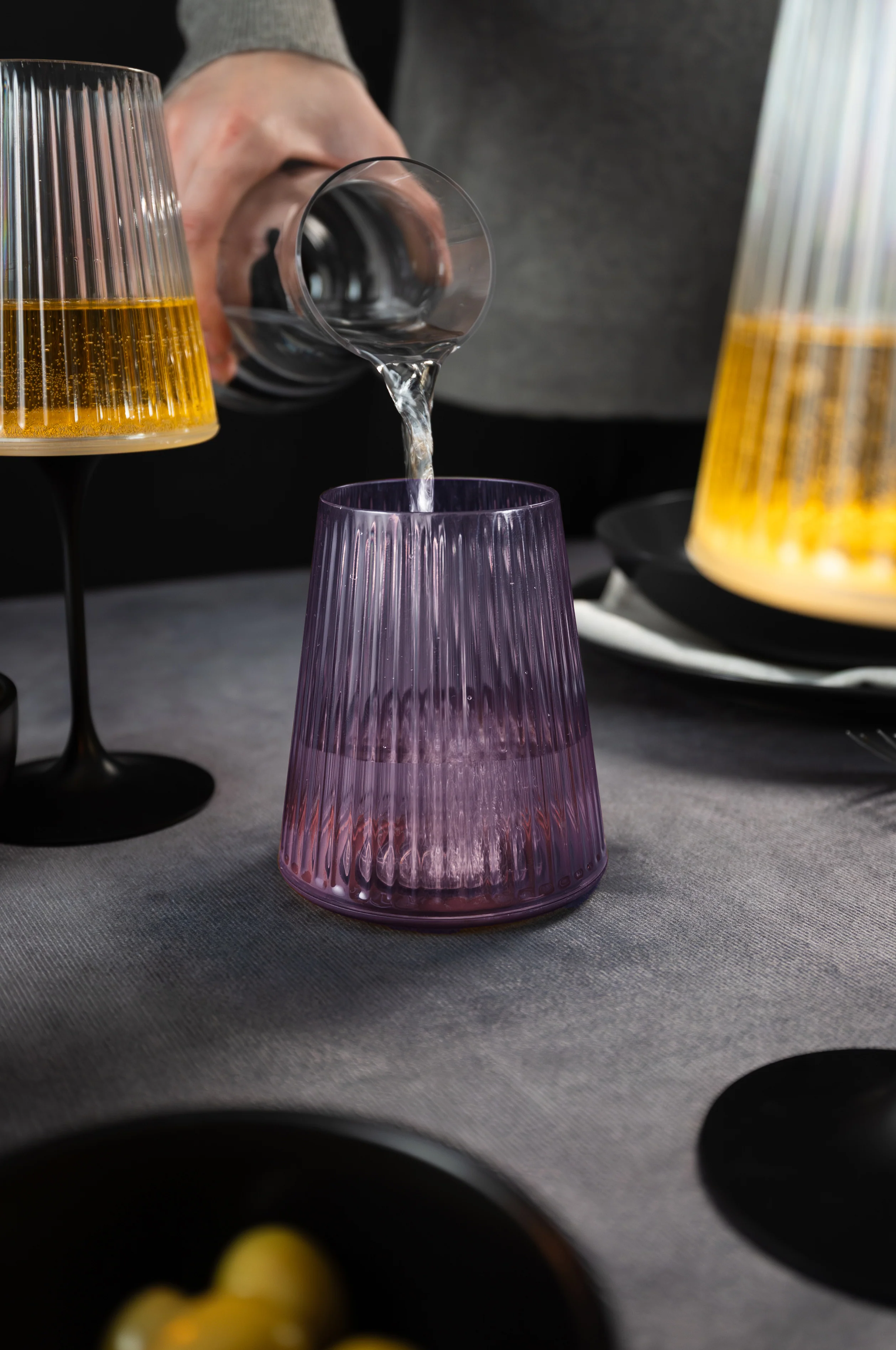 SplitGlass Easy - Verre à eau / vin rouge - lilas - Image 3