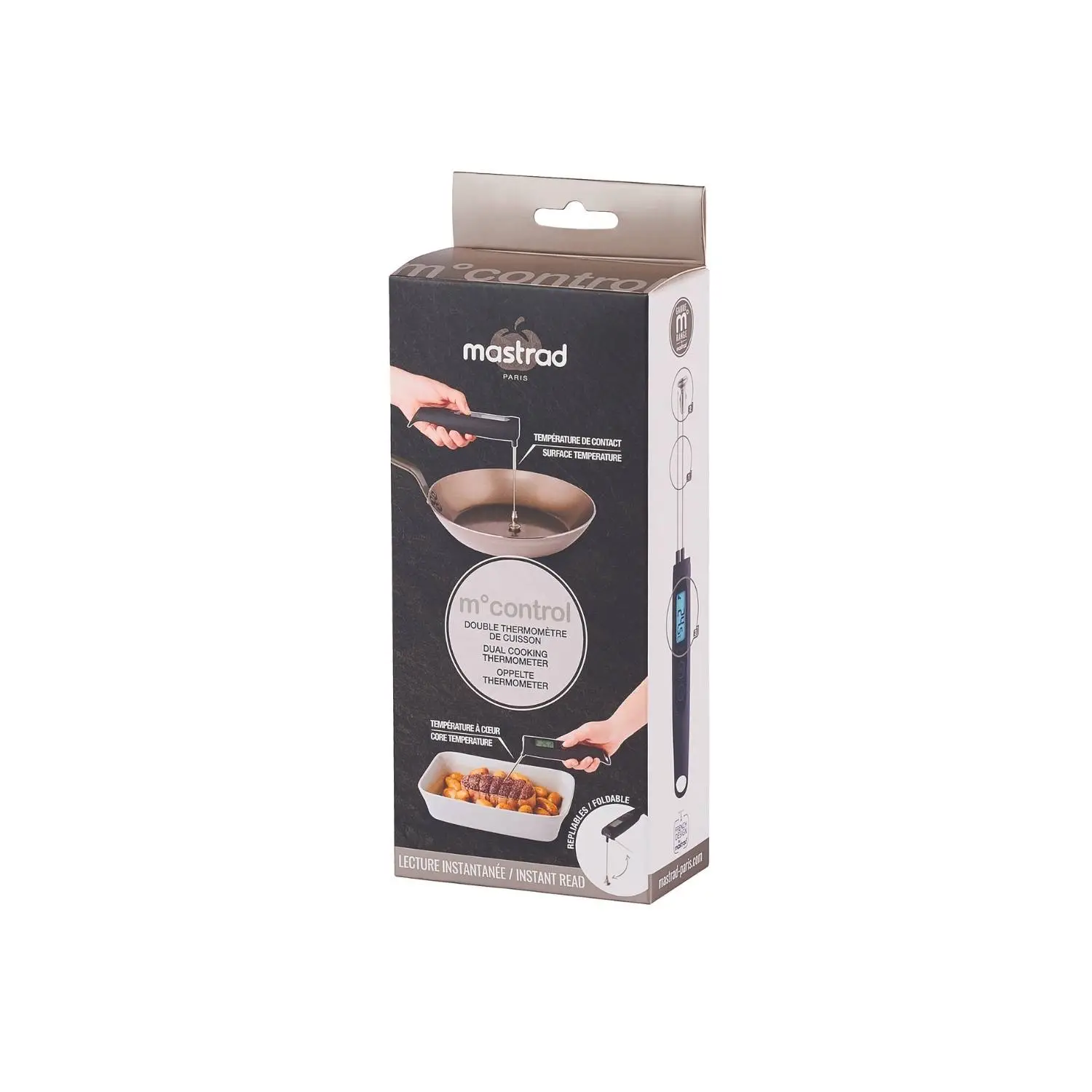 Thermomètre de cuisson - Double sonde de surface et à cœur - m°control - Image 7